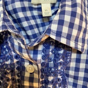 Talbots sleeveless blouse